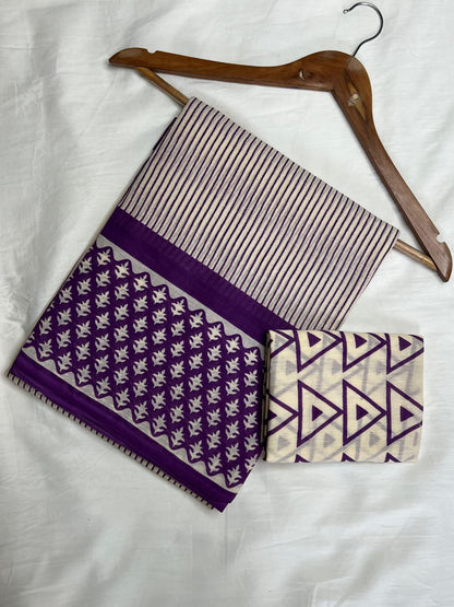 Cotton Mulmul Handblock Printed Sarees Wholesale – Lightweight Artisan Cotton Sarees