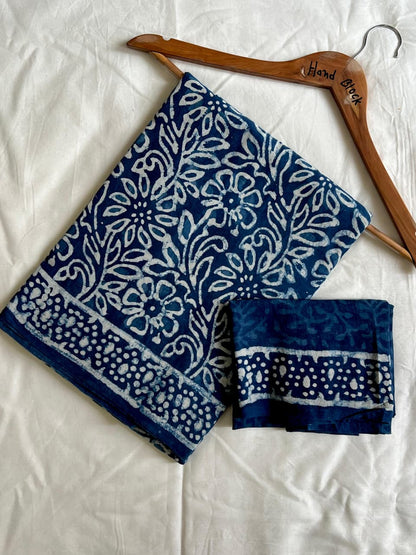 Cotton Mulmul Handblock Printed Sarees Wholesale – Lightweight Artisan Cotton Sarees
