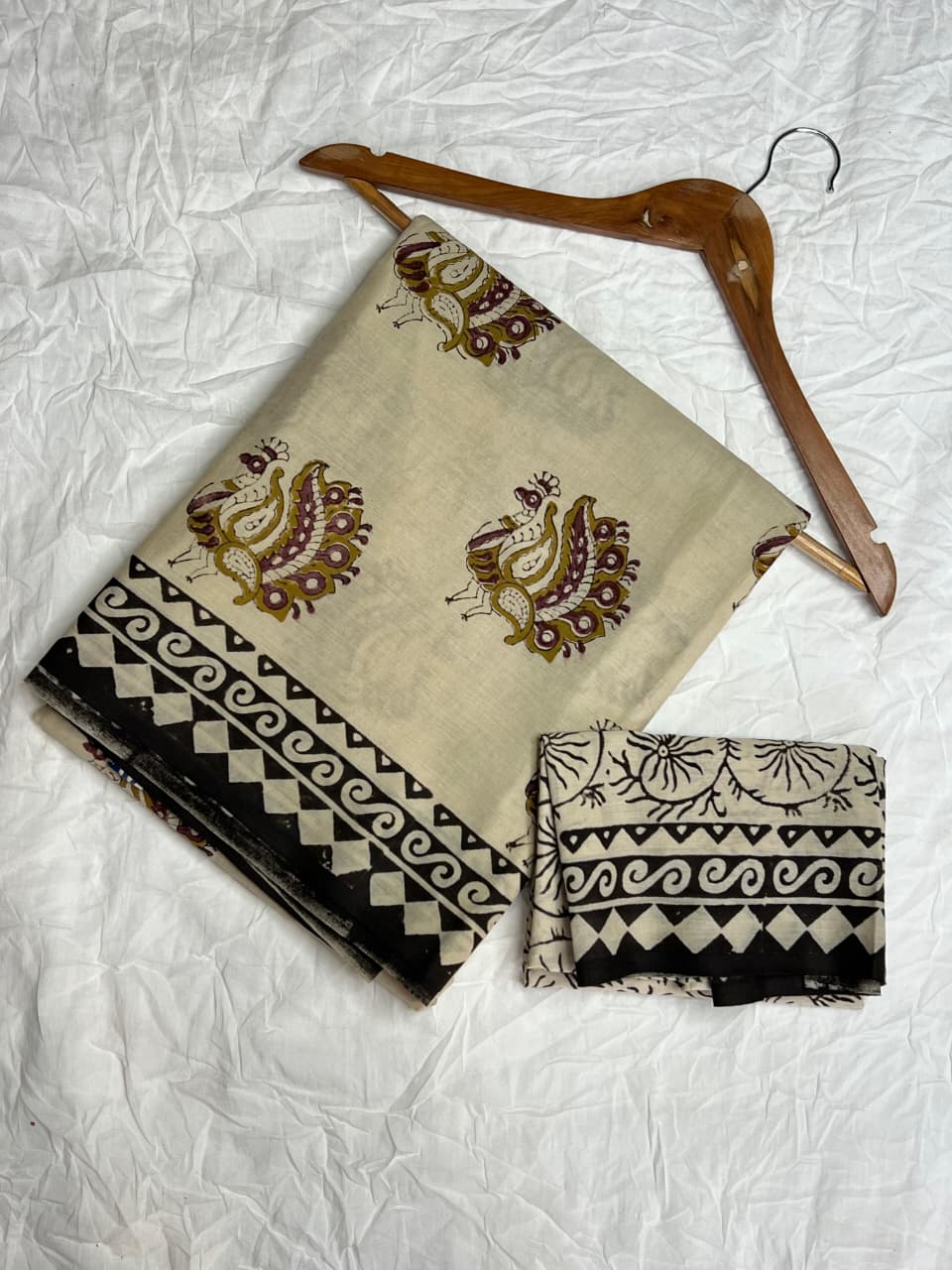 Cotton Mulmul Handblock Printed Sarees Wholesale – Lightweight Artisan Cotton Sarees