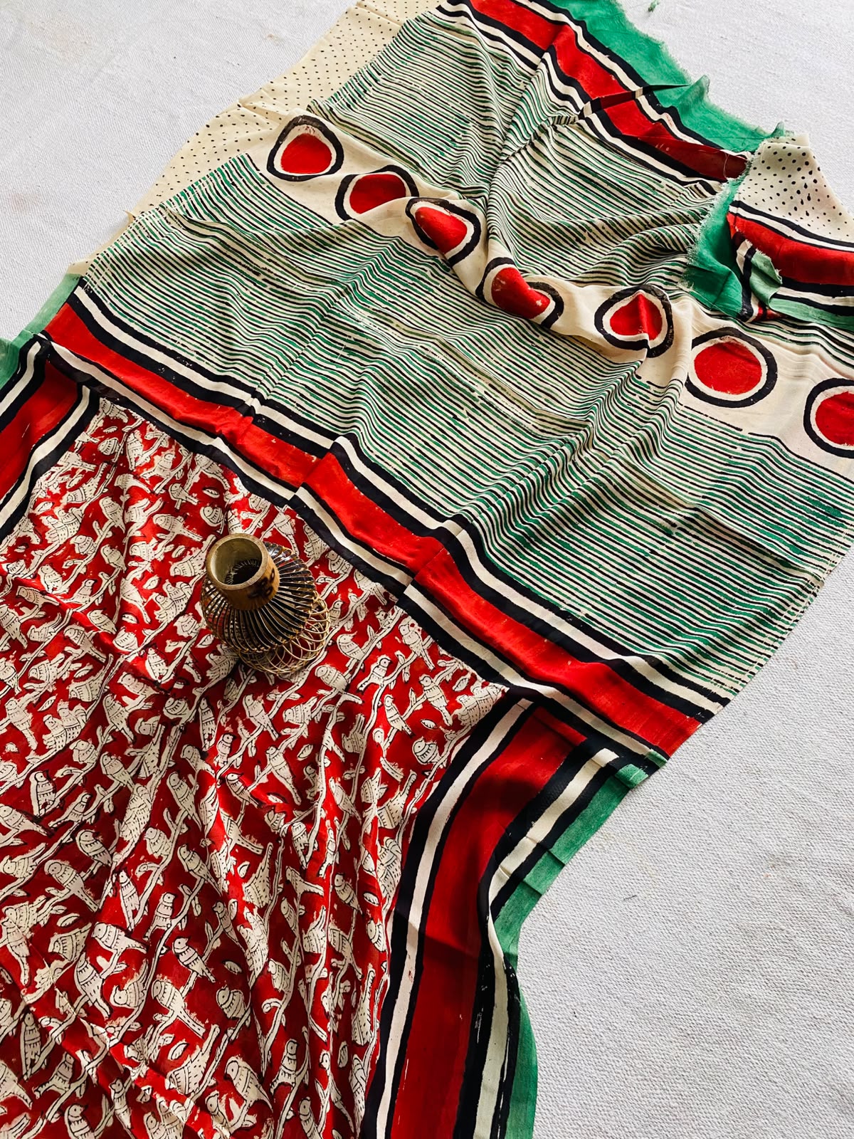 Wholesale Georgette Sarees – Hand Block Printed Natural Dyed Premium Sarees