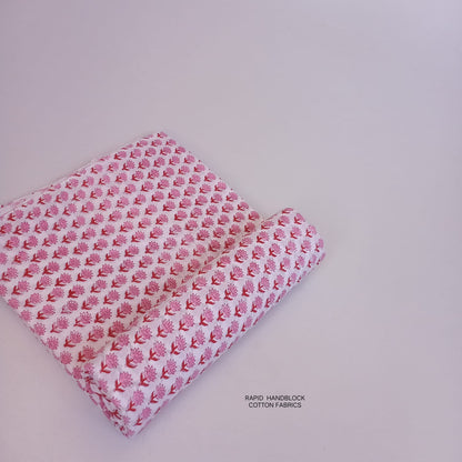 Sanganeri Handblock Printed Cotton Fabric from Jaipur – Wholesale Textile