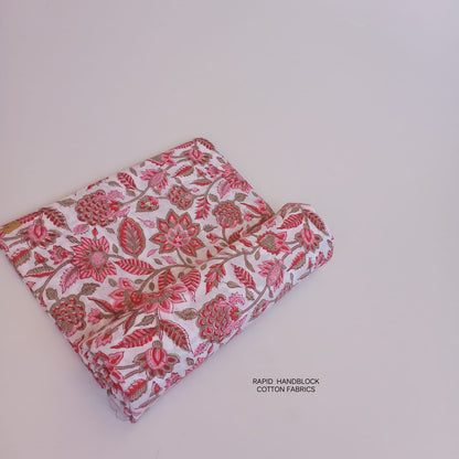 Sanganeri Handblock Printed Cotton Fabric from Jaipur – Wholesale Textile