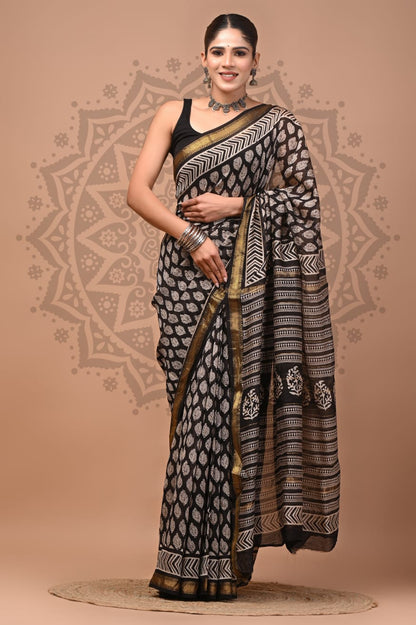 Maheshwari Silk Saree Wholesale – Handblock Printed Heritage Sarees
