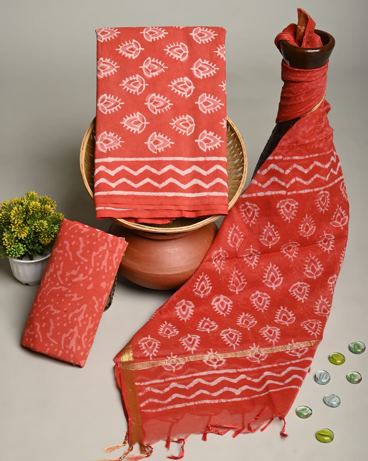 chanderi cotton dress materials online Chanderi Cotton Dress Material at 410.00 INR in Surat