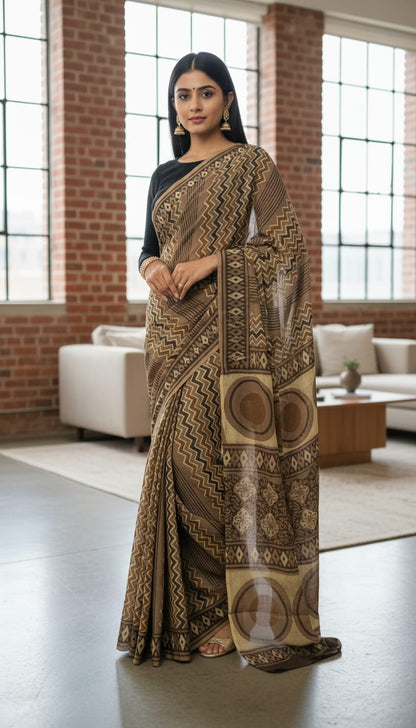 Premium Cotton MUL Handblock Printed Sarees Wholesale – Soft, Breathable & Artisan-Crafted