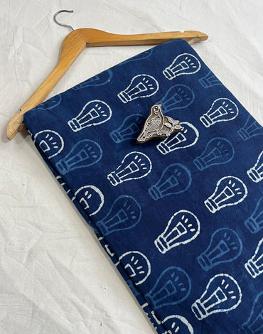 Dabu Fabric Wholesale Handblock Printed Pure Cotton | MOQ 1 Thaan | Natural Dye Fabric by Fabtexs