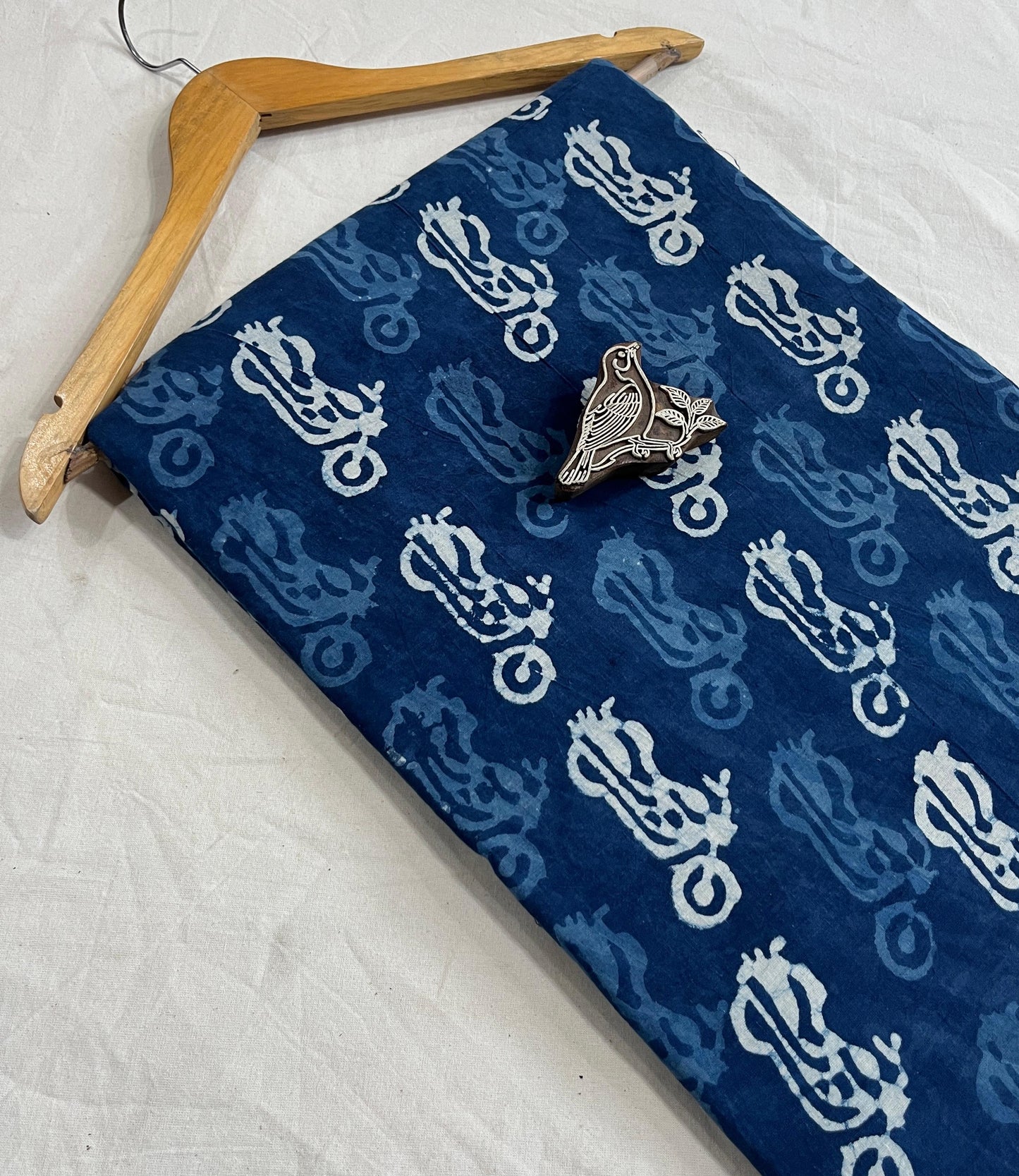 Dabu Fabric Wholesale Handblock Printed Pure Cotton | MOQ 1 Thaan | Natural Dye Fabric by Fabtexs