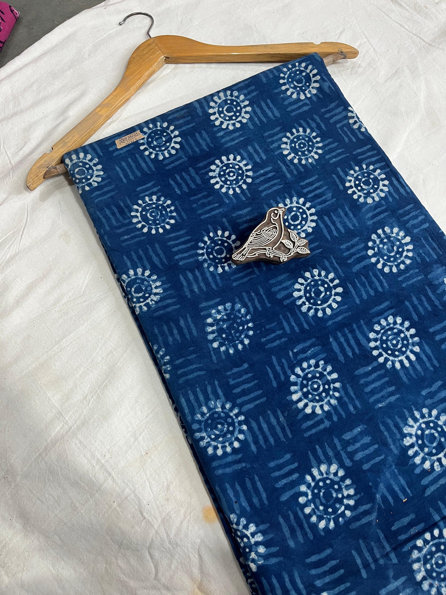 Dabu Fabric Wholesale Handblock Printed Pure Cotton | MOQ 1 Thaan | Natural Dye Fabric by Fabtexs