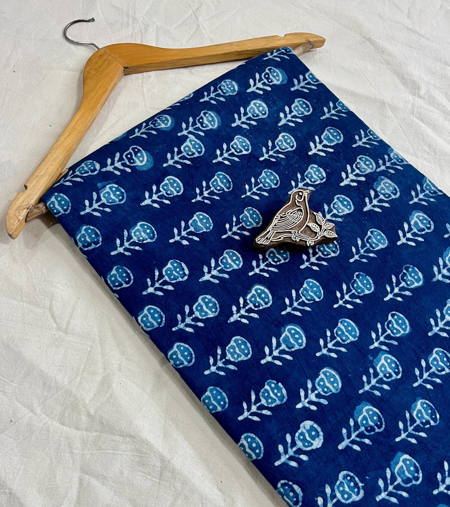 Dabu Fabric Wholesale Handblock Printed Pure Cotton | MOQ 1 Thaan | Natural Dye Fabric by Fabtexs