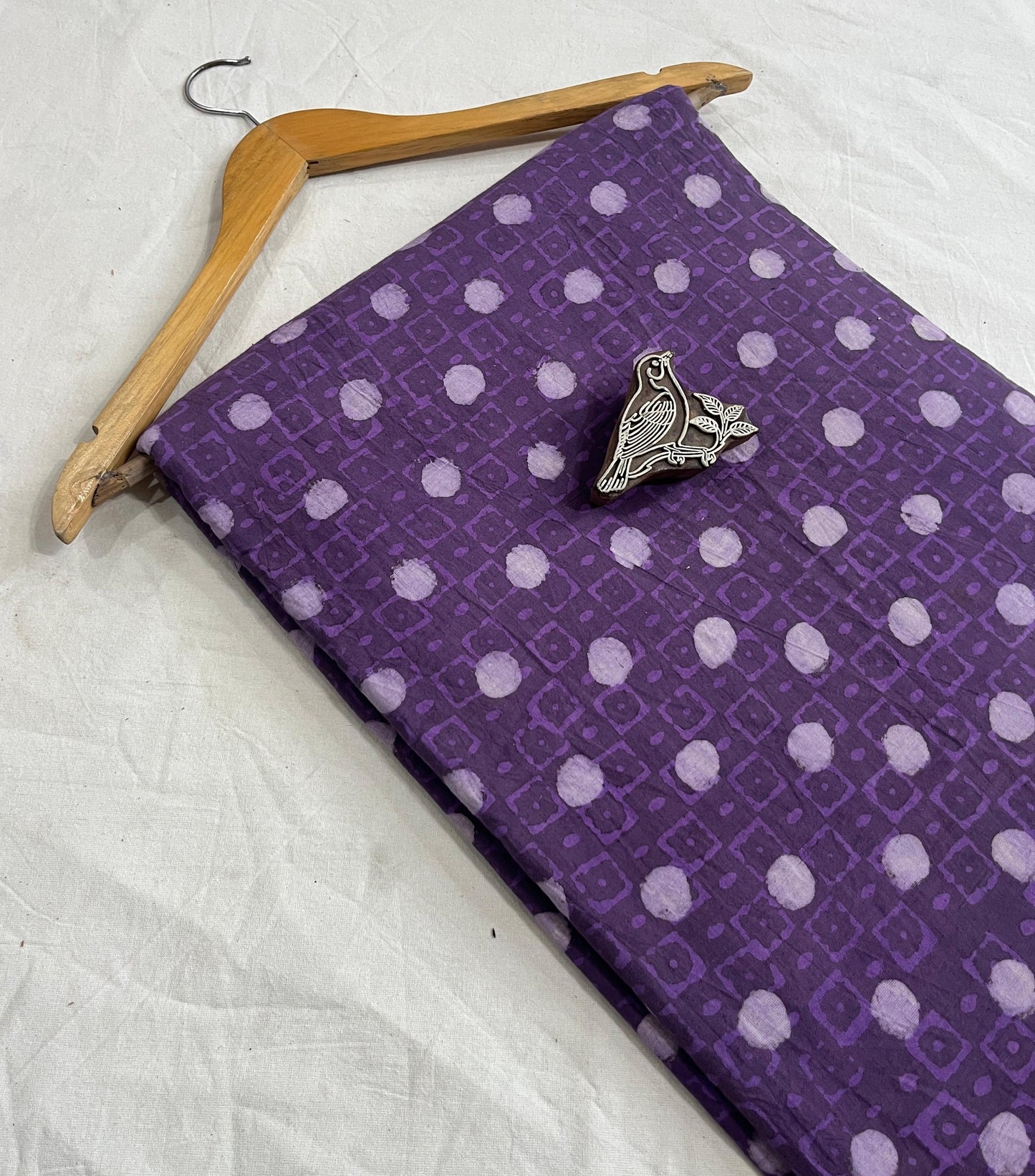 Dabu Fabric Wholesale Pure Cotton Hand Block Printed| Artisan Made MOQ-1 Thaan by Fabtexs