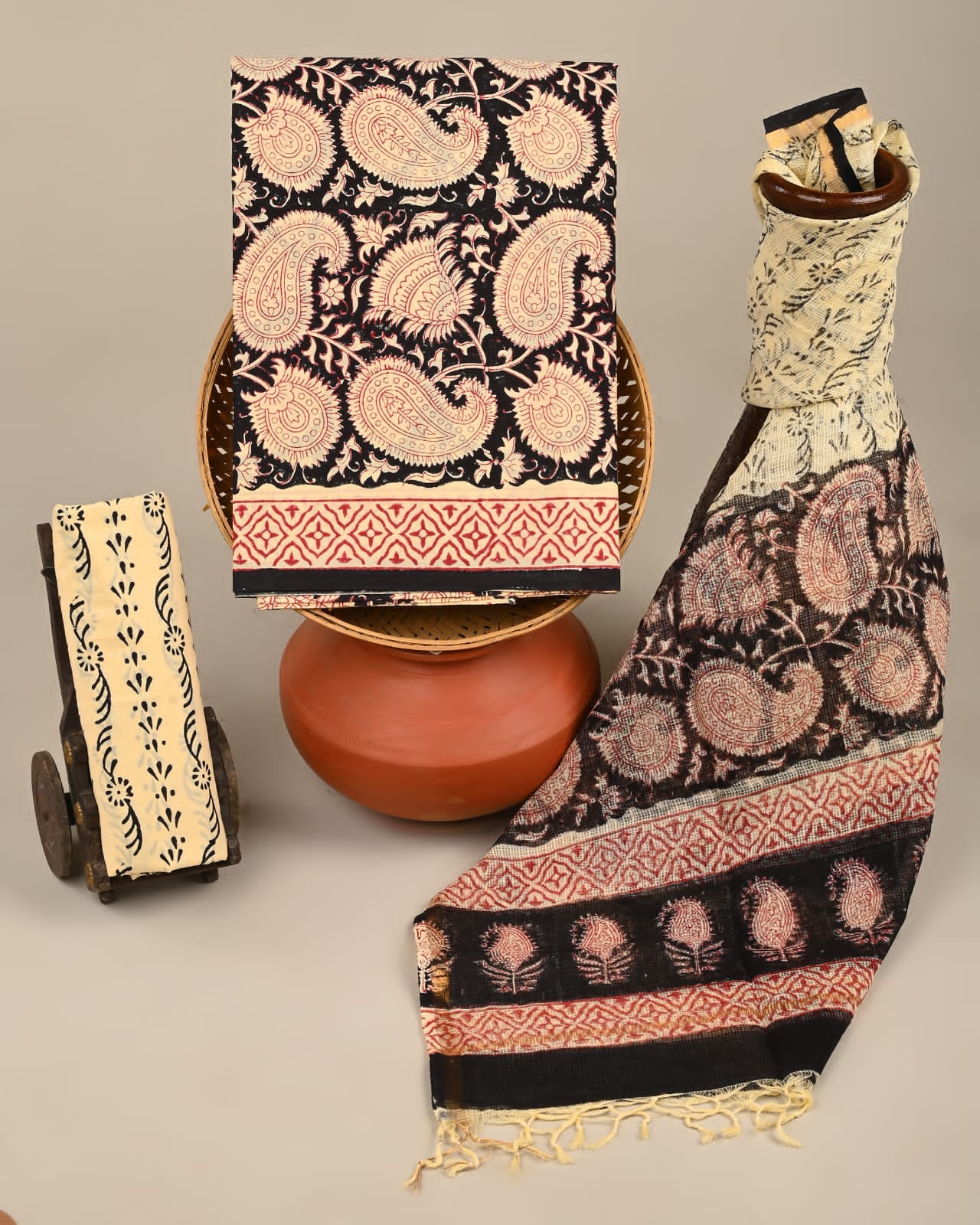 Kota Doria Dress Material Wholesale – Cotton Suit with Kota Doria Dupatta