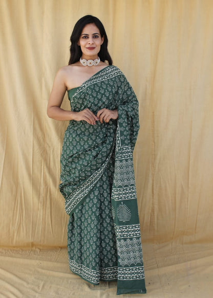 Cotton Mul Mul Saree (MOQ any 6pcs assorted designs)