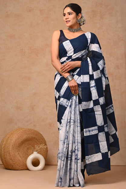 Cotton Mul Mul Saree (MOQ any 6pcs assorted designs)