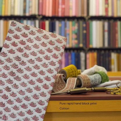 Sanganer Handblock Print fabric (MOQ 1 Thaan)