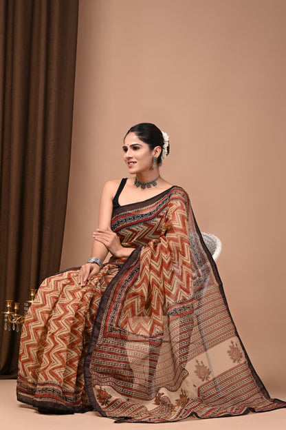 Kota Doriya Saree MOQ 6pcs | Assorted – Fabtexs