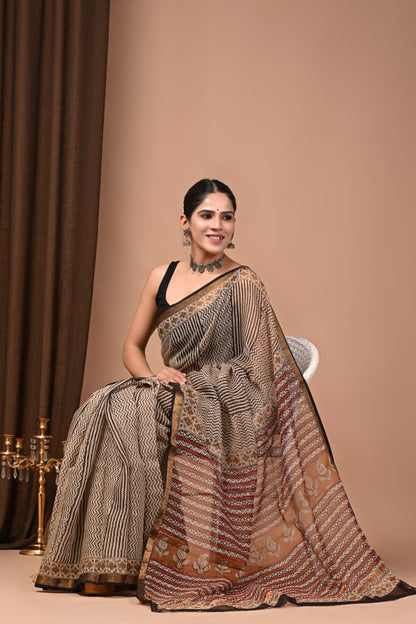 Kota Doriya Saree MOQ 6pcs | Assorted – Fabtexs