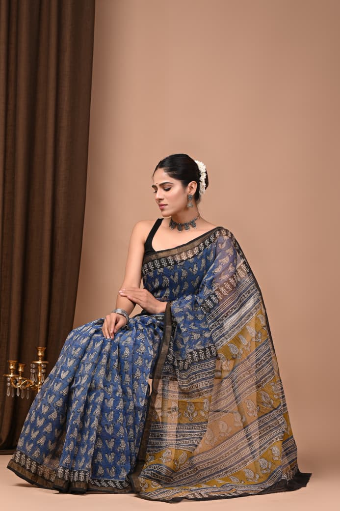 Kota Doriya Saree MOQ 6pcs | Assorted – Fabtexs