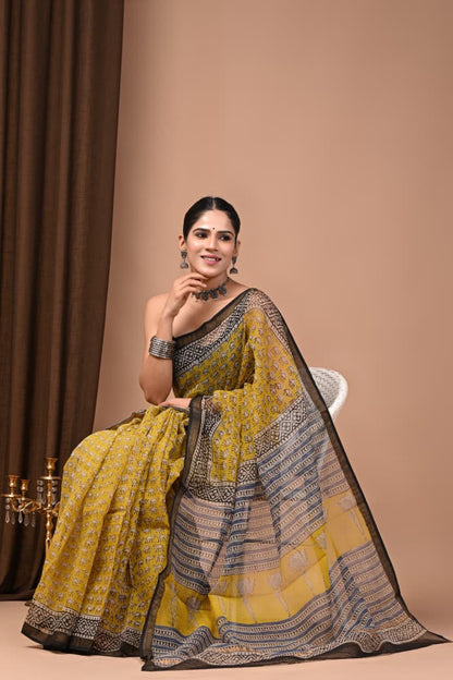 Kota Doriya Saree MOQ 6pcs | Assorted – Fabtexs