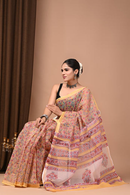 Kota Doriya Saree MOQ 6pcs | Assorted – Fabtexs