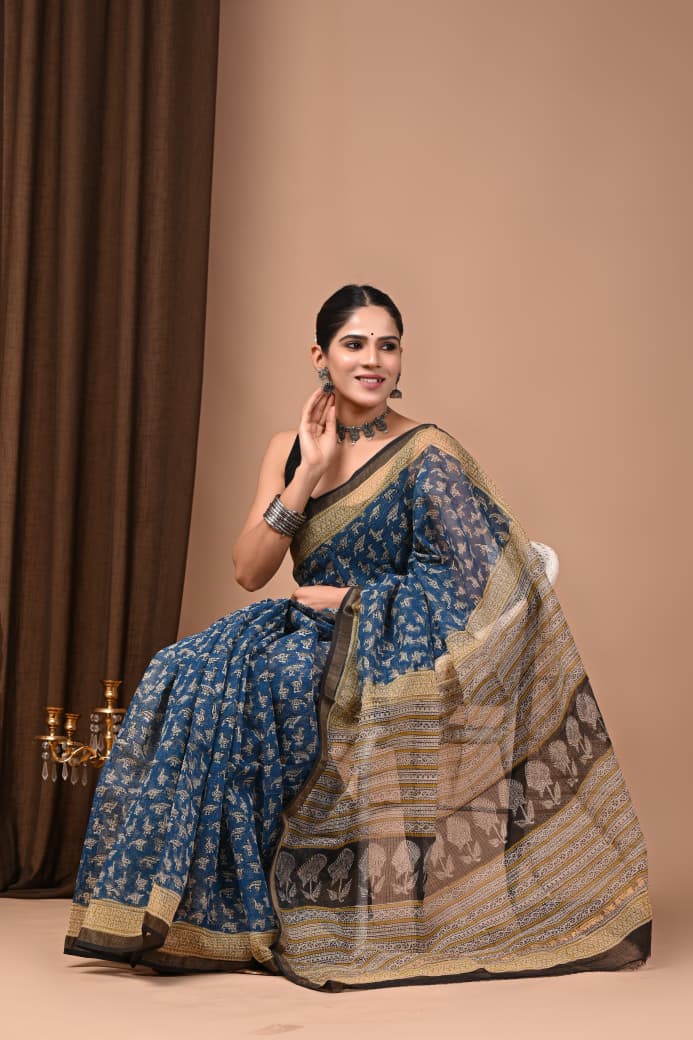 Kota Doriya Saree MOQ 6pcs | Assorted – Fabtexs