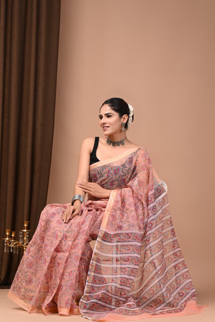 Kota Doriya Saree MOQ 6pcs | Assorted – Fabtexs