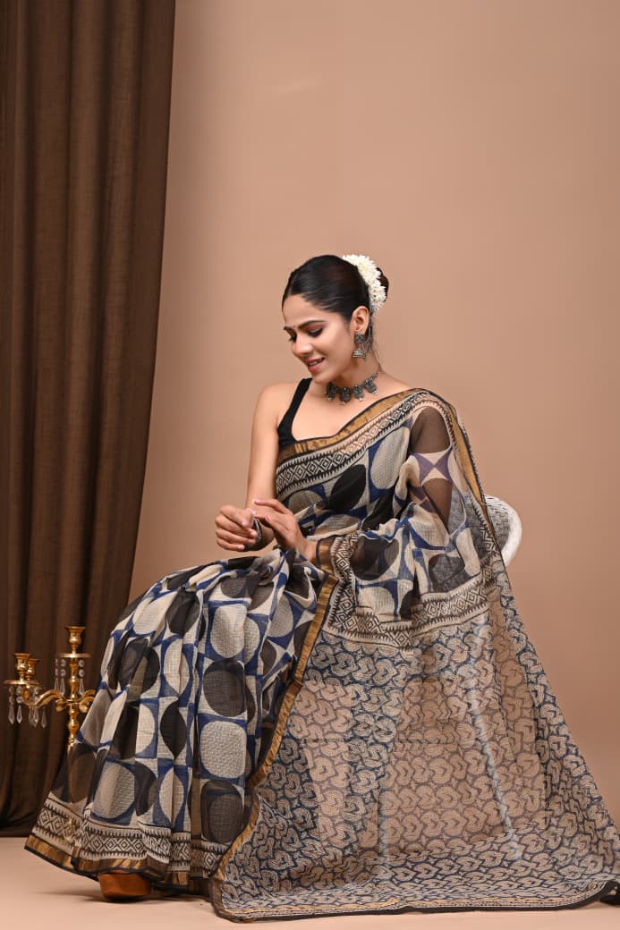 Kota Doriya Saree MOQ 6pcs | Assorted – Fabtexs