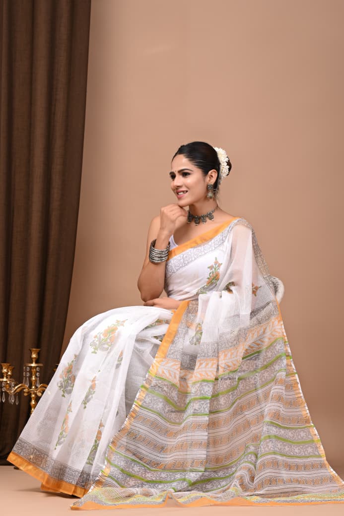 Kota Doriya Saree MOQ 6pcs | Assorted – Fabtexs