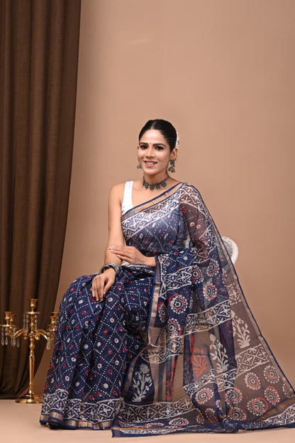 Kota Doriya Saree MOQ 6pcs | Assorted – Fabtexs