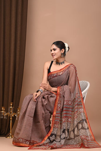 Kota Doriya Saree MOQ 6pcs | Assorted – Fabtexs