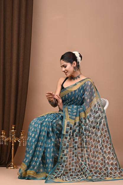 Kota Doriya Saree MOQ 6pcs | Assorted – Fabtexs