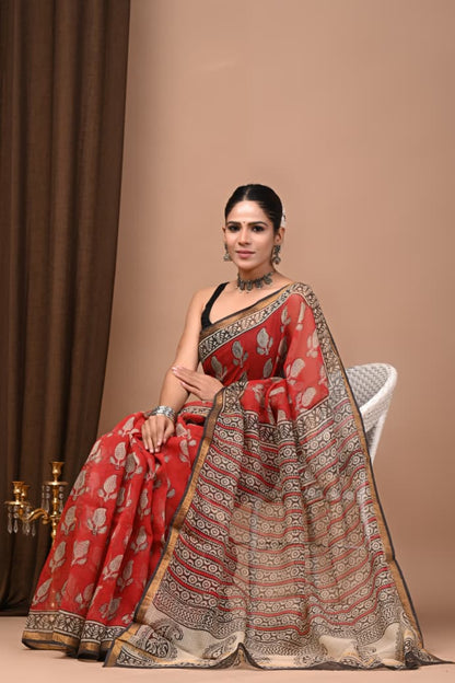 Kota Doriya Saree MOQ 6pcs | Assorted – Fabtexs