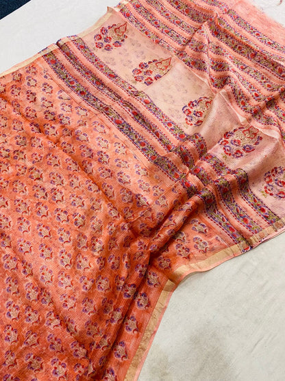 Kota Doriya Saree Silk MOQ 6pcs | Assorted – Fabtexs