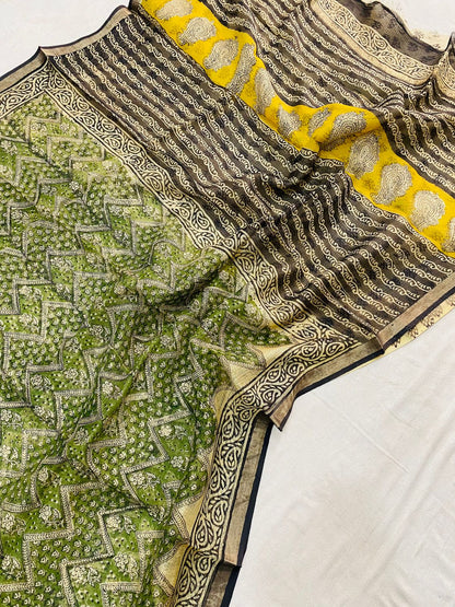 Kota Doriya Saree Silk MOQ 6pcs | Assorted – Fabtexs