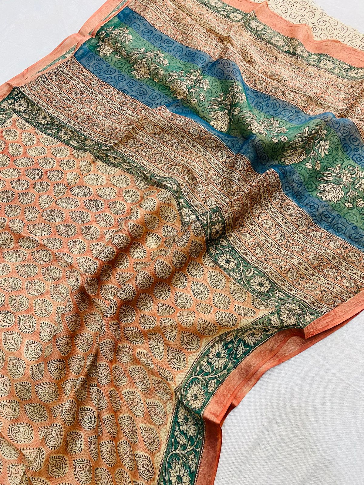 Kota Doriya Saree Silk MOQ 6pcs | Assorted – Fabtexs