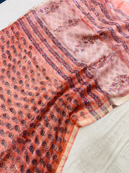 Kota Doriya Saree Silk MOQ 6pcs | Assorted – Fabtexs