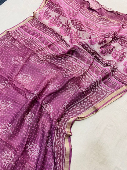 Kota Doriya Saree Silk MOQ 6pcs | Assorted – Fabtexs