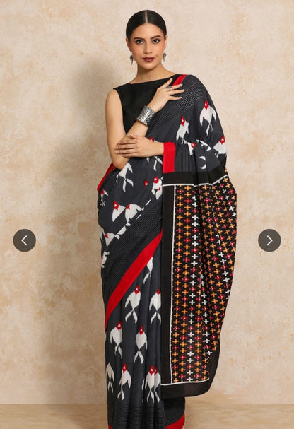 Cotton Mul Mul Saree (MOQ any 6pcs assorted designs)