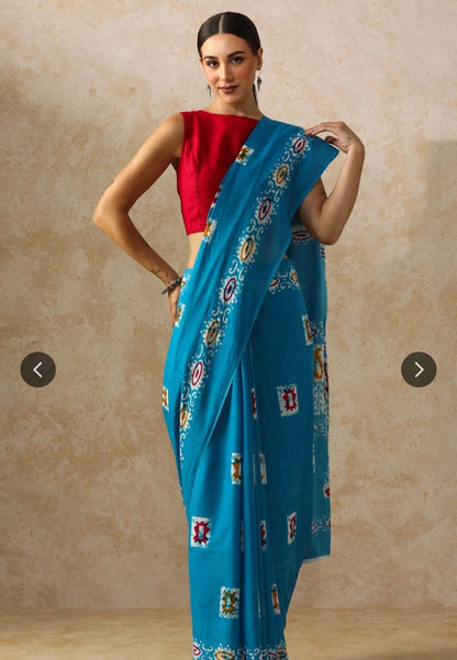 Cotton Mul Mul Saree (MOQ any 6pcs assorted designs)