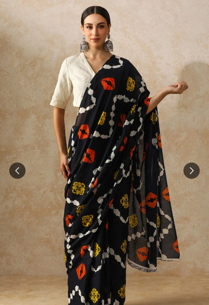 Cotton Mul Mul Saree (MOQ any 6pcs assorted designs)