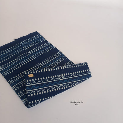 Dabu Fabric Wholesale Pure Cotton Hand Block Printed| Artisan Made MOQ-1 Thaan by Fabtexs