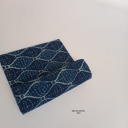 Dabu Fabric Wholesale Pure Cotton Hand Block Printed| Artisan Made MOQ-1 Thaan by Fabtexs