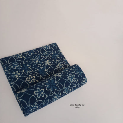 Dabu Fabric Wholesale Pure Cotton Hand Block Printed| Artisan Made MOQ-1 Thaan by Fabtexs