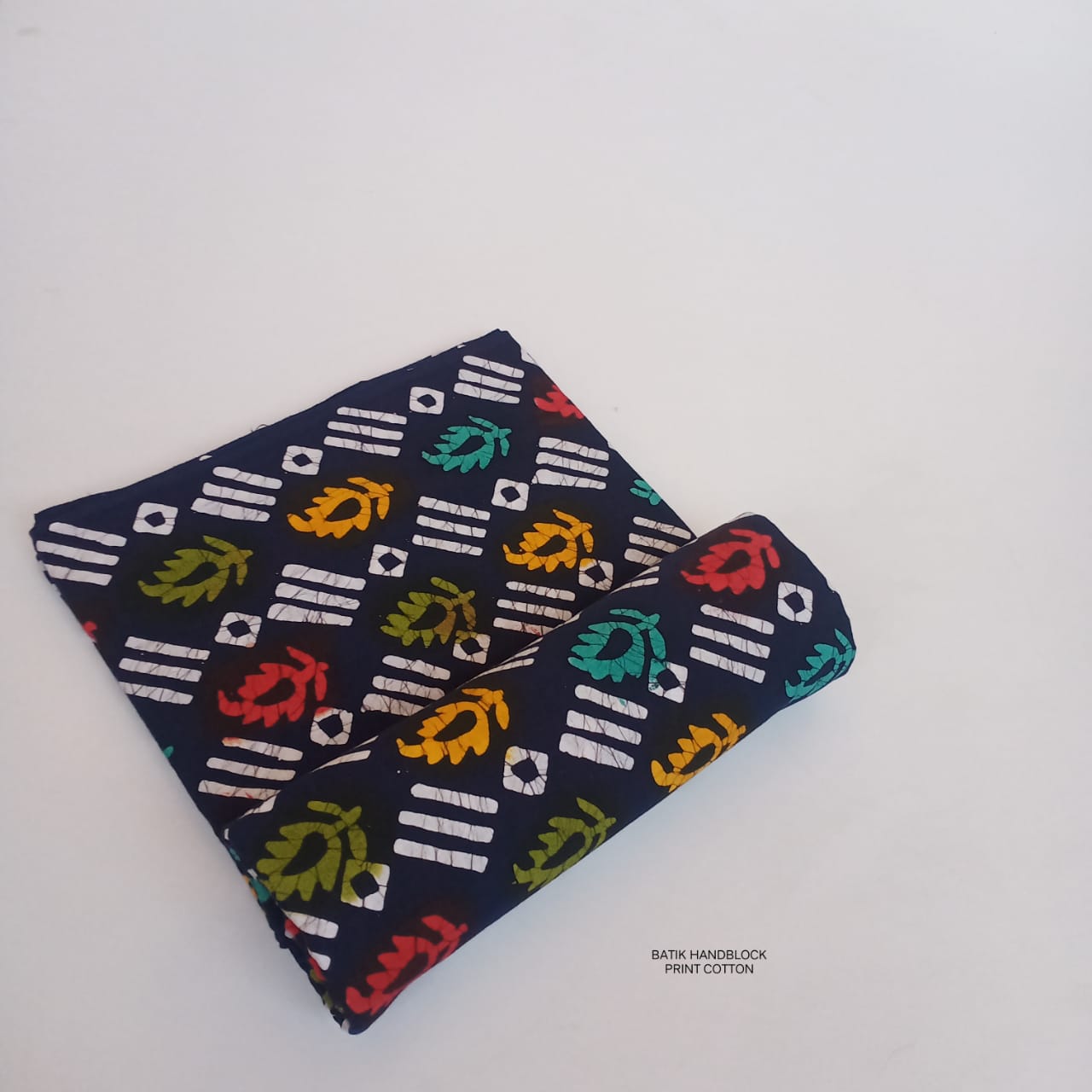 Batik Fabric Wholesale Pure Cotton Hand Block Printed | Artisan Made MOQ-1 Thaan by Fabtexs