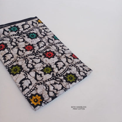 Batik Fabric Wholesale Pure Cotton Hand Block Printed | Artisan Made MOQ-1 Thaan by Fabtexs