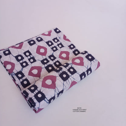 Batik Fabric Wholesale Pure Cotton Hand Block Printed | Artisan Made MOQ-1 Thaan by Fabtexs