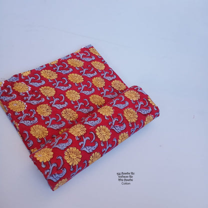 Sanganer Handblock Print fabric (MOQ 1 Thaan)