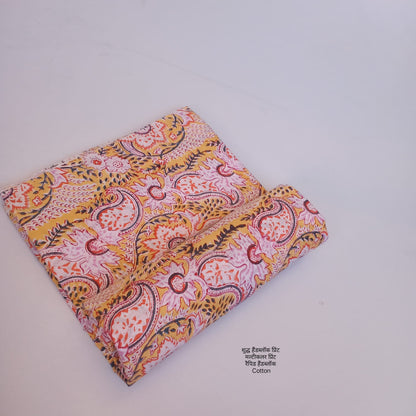 Sanganer Handblock Print fabric (MOQ 1 Thaan)