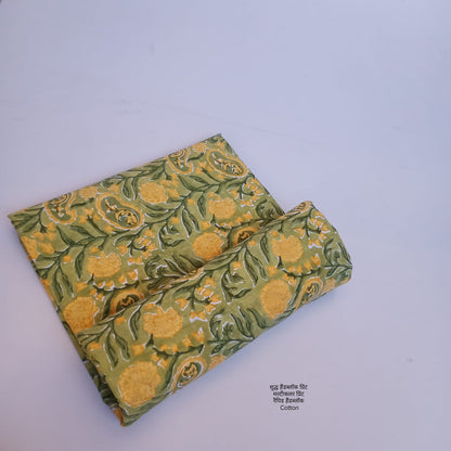 Sanganer Handblock Print fabric (MOQ 1 Thaan)