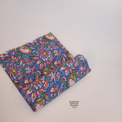 Sanganer Handblock Print fabric (MOQ 1 Thaan)