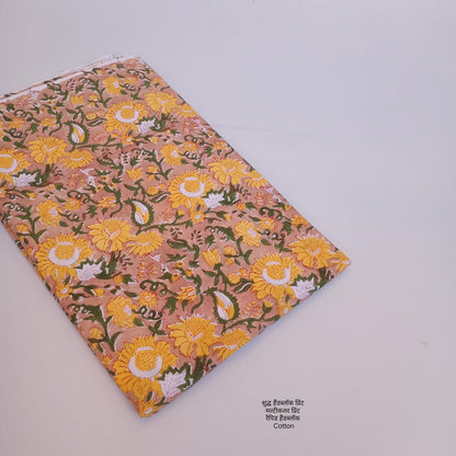 Sanganer Handblock Print fabric (MOQ 1 Thaan)